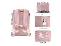 Mochila Tech-Protect Defender S50 para Ryanair y Wizzar, port�til de 20 L - Rosa
