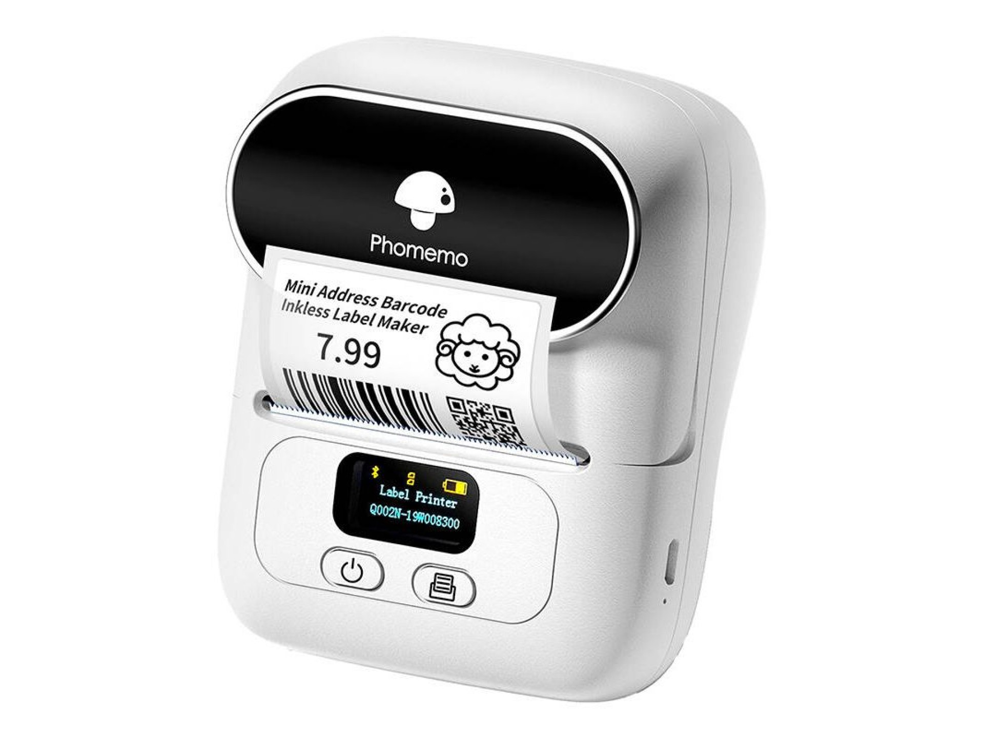 Phomemo M110 portable label printer (white)