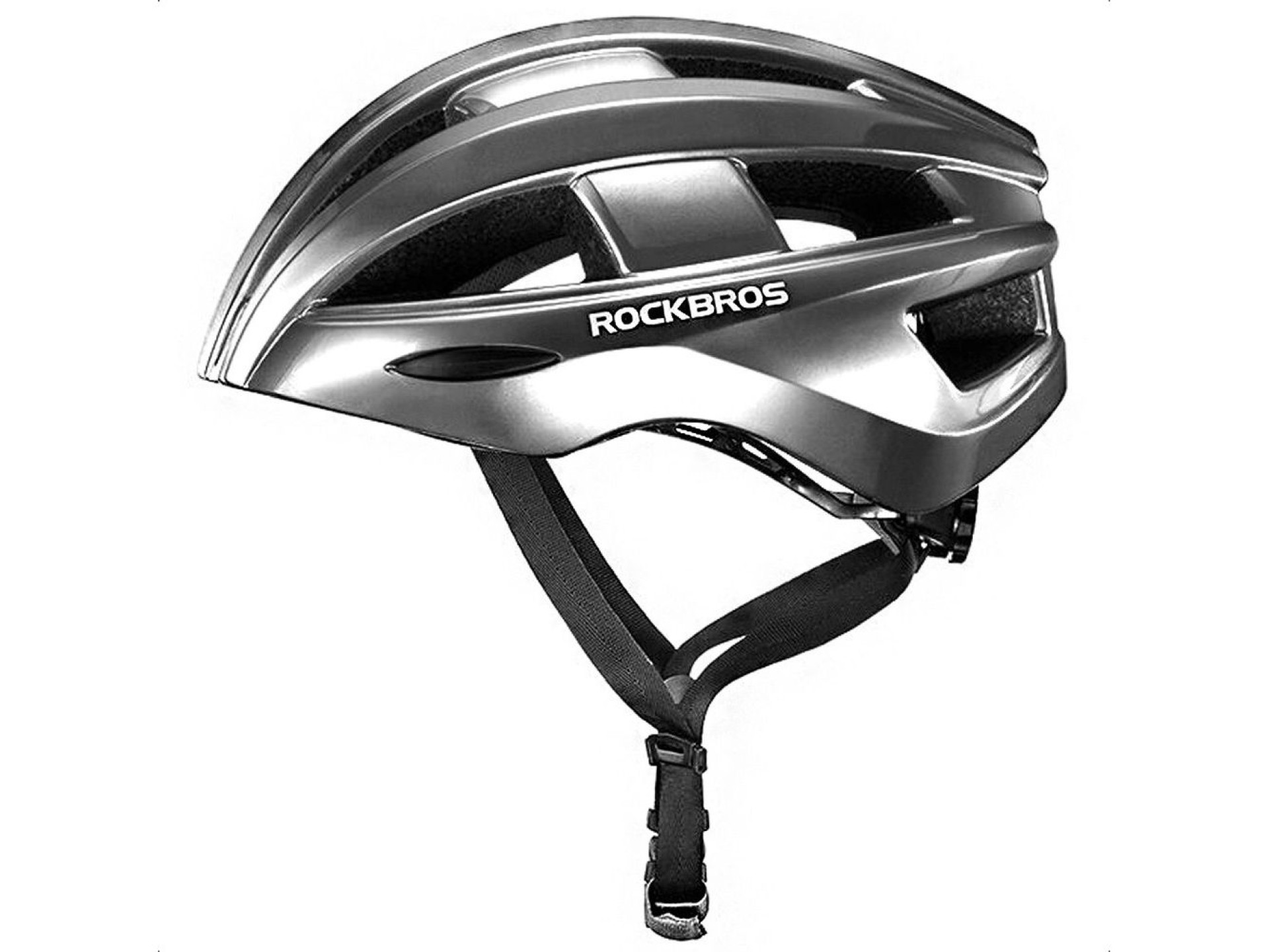 Capacete de bicicleta Rockbros ZK-013TI universal tamanho 55-60 cm - cinza