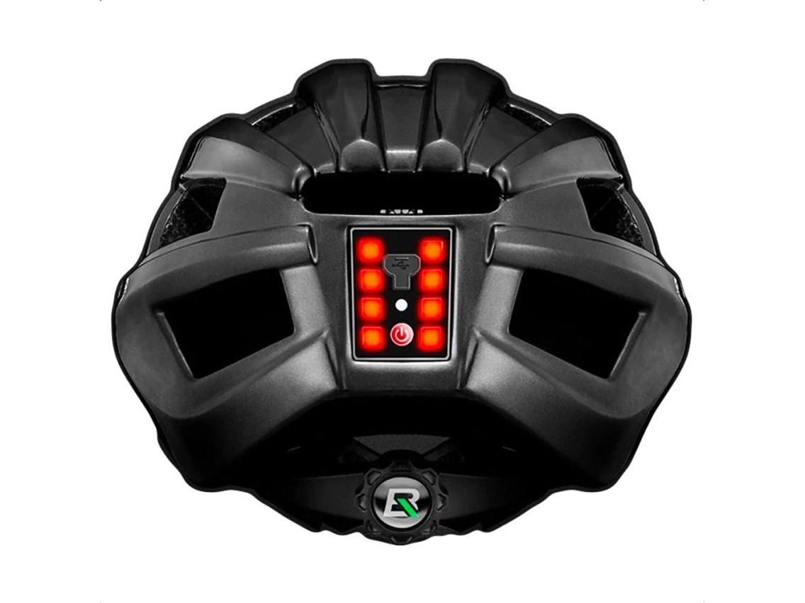 Capacete de bicicleta Rockbros ZK-013TI universal tamanho 55-60 cm - cinza