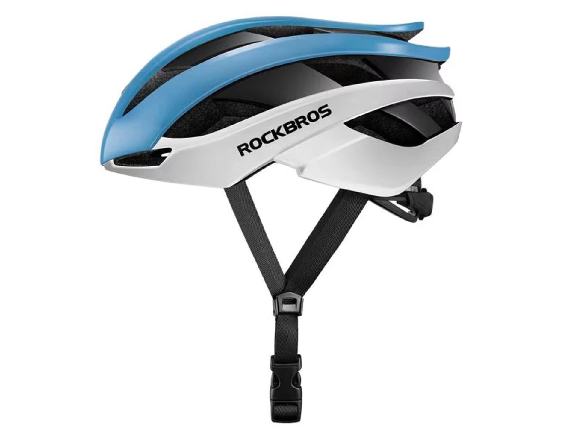 Casco de bicicleta Rockbros 10110004004 talla M - azul y blanco