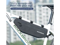 Bolsa para bicicleta Rockbros AS-043 con velcro, 3 l, color negro Bolsa para bicicleta Rockbros AS-043 con velcro, 3 l, color negro