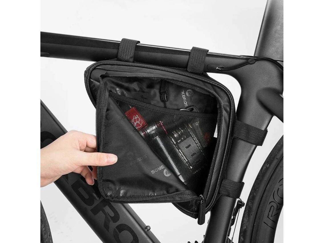 Rockbros B39-2 waterproof bicycle bag for frame - black