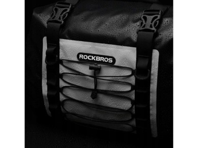 Bolsa para motocicleta Rockbros AS-010BGR, à prova d'água - cinza Bolsa para motocicleta Rockbros AS-010BGR, à prova d'água - cinza