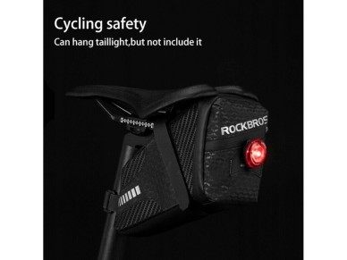 Rockbros C29-BK waterproof bicycle bag under the saddle - black