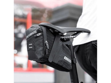 Rockbros C29-BK waterproof bicycle bag under the saddle - black