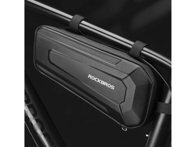 Rockbros B66 waterproof bicycle bag for frame - black Rockbros B66 waterproof bicycle bag for frame - black