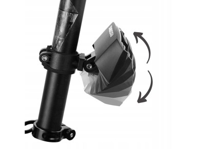 Luz traseira para bicicleta Rockbros LKWD-R1 com laser e controle remoto + cabo micro USB - USB-A - 