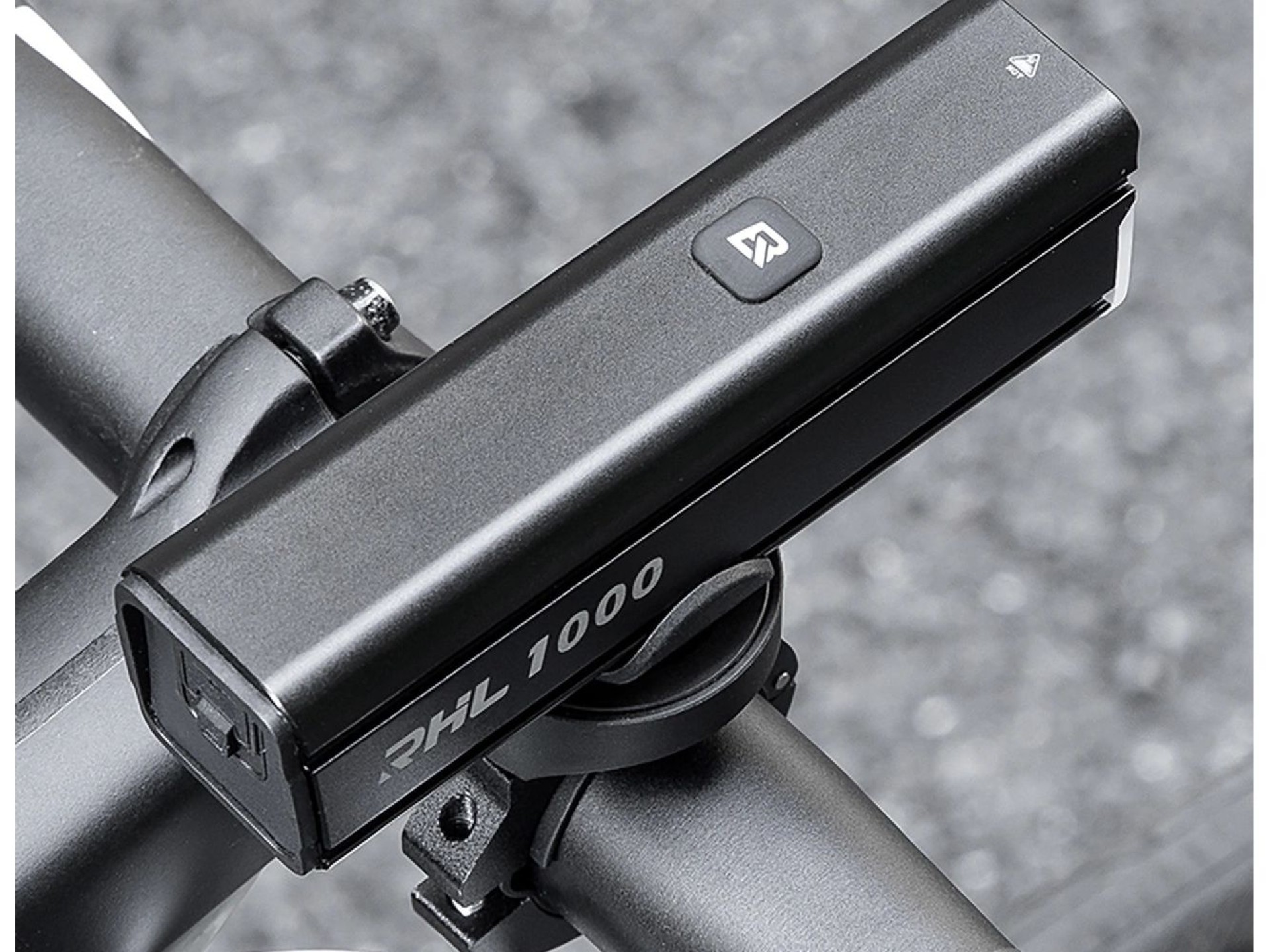 Rockbros 24610002001 luz frontal de bicicleta 1000 lm + cabo USB-C - USB-A - preto