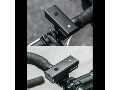 Rockbros 24510003001 luz frontal de bicicleta 260 lm + cabo USB-C - USB-A - preto Rockbros 24510003001 luz frontal de bicicleta 260 lm + cabo USB-C - USB-A - preto
