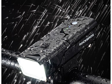 Rockbros 24510003001 luz frontal de bicicleta 260 lm + cabo USB-C - USB-A - preto Rockbros 24510003001 luz frontal de bicicleta 260 lm + cabo USB-C - USB-A - preto