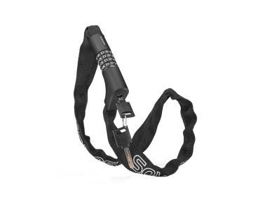 Cadeado de bicicleta Rockbros 3230002001 com combinação e chave - preto Cadeado de bicicleta Rockbros 3230002001 com combinação e chave - preto