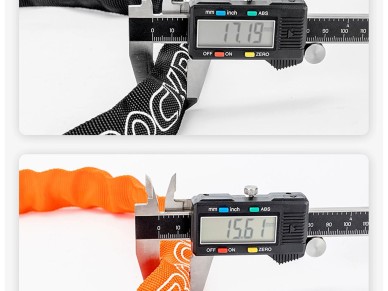 Rockbros 3230002001 bicycle lock with combination and key - black Rockbros 3230002001 bicycle lock with combination and key - black