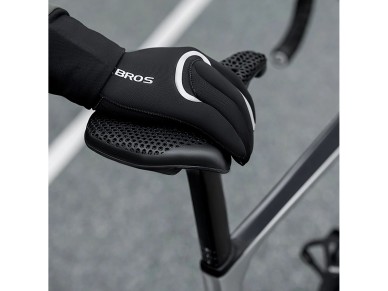 Rockbros Full Waterproof Cycling Gloves, Size: L/XL - Black Rockbros Full Waterproof Cycling Gloves, Size: L/XL - Black