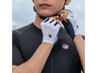 Rockbros MTB cycling gloves size: M - white and black