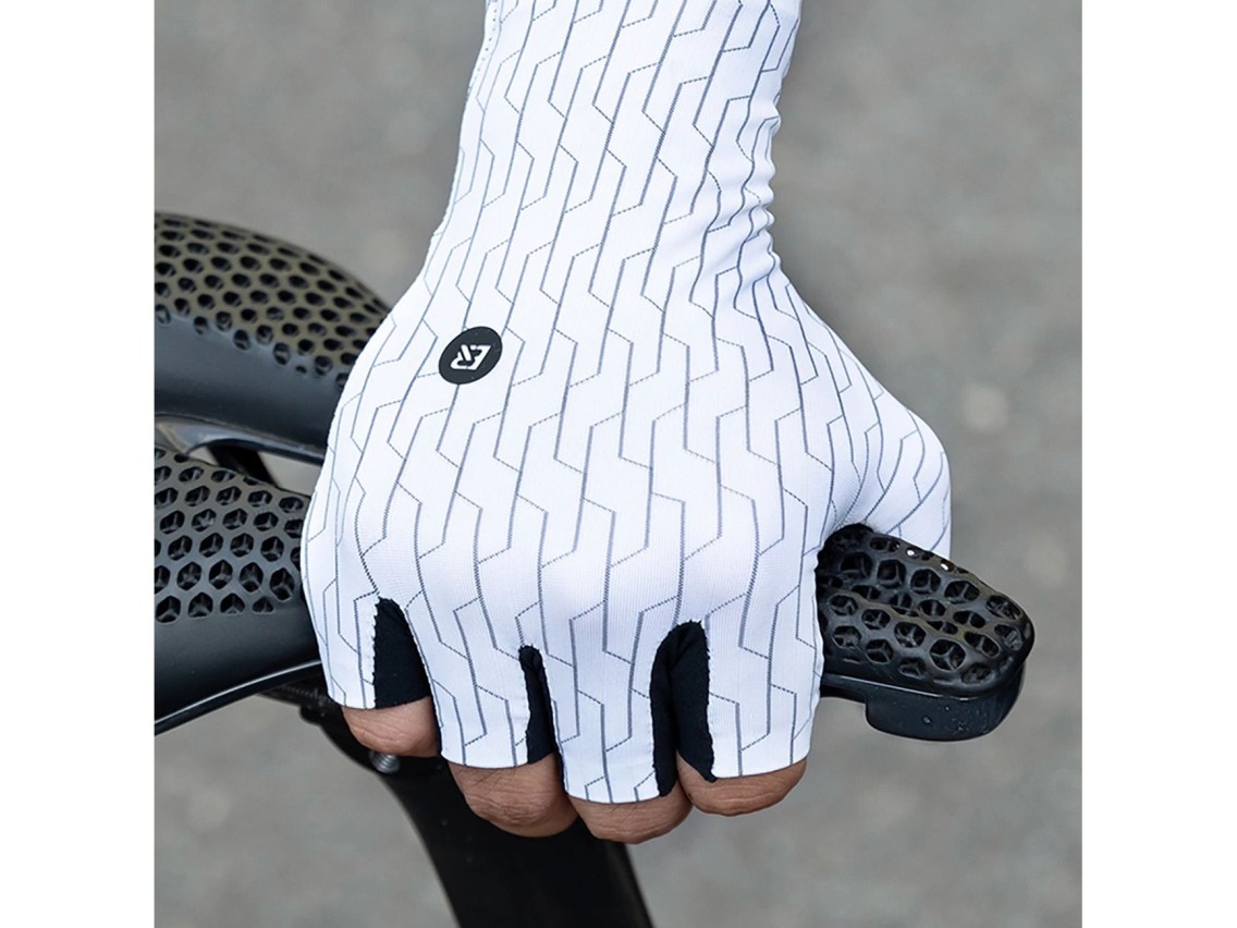 Rockbros Road Cycling Gloves Size: L - Black and White