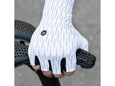 Rockbros Road Cycling Gloves Size: XL - White/Black Rockbros Road Cycling Gloves Size: XL - White/Black