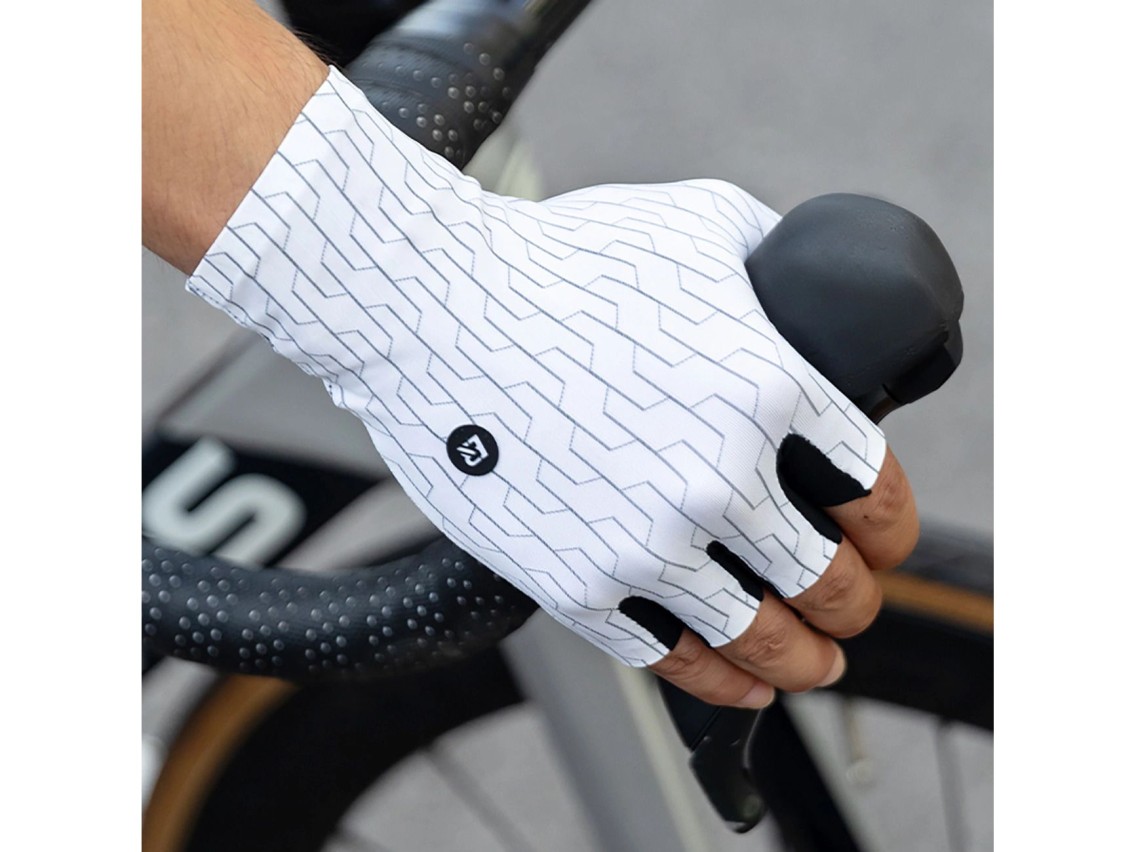 Rockbros Road Cycling Gloves Size: XL - White/Black