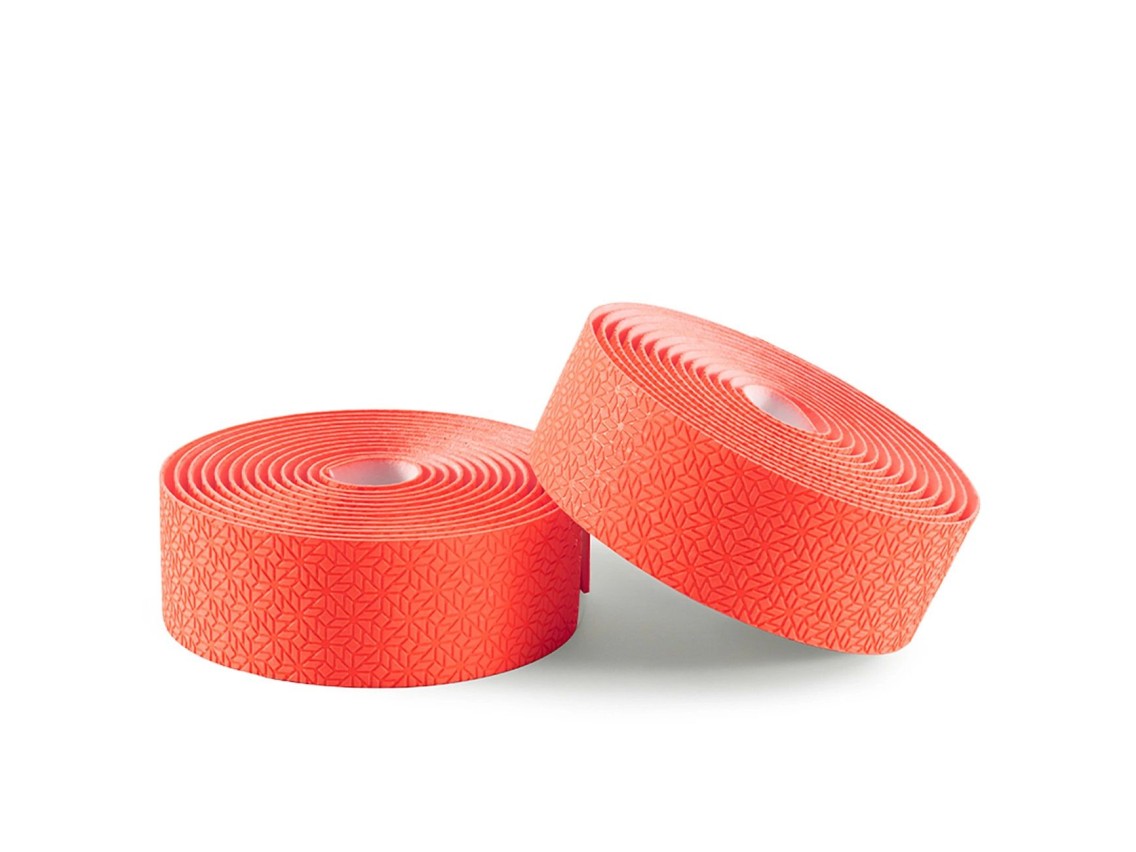 Cinta de manillar Rockbros EVA con relieve - Naranja