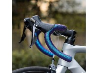 Cinta de manillar Rockbros de silicona perforada con efecto camaleón - Morada Cinta de manillar Rockbros de silicona perforada con efecto camaleón - Morada