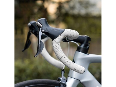 Rockbros Perforated Silicone Handlebar Tape - White Rockbros Perforated Silicone Handlebar Tape - White