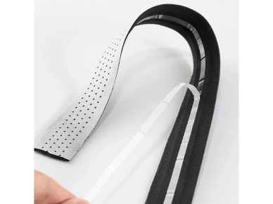 Rockbros Perforated Silicone Handlebar Tape - White Rockbros Perforated Silicone Handlebar Tape - White