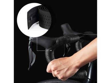 Rockbros Handlebar Tape Perforated Silicone - Black Rockbros Handlebar Tape Perforated Silicone - Black