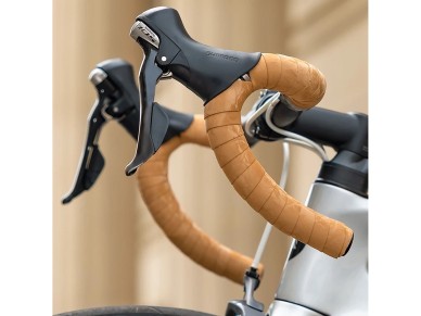 Rockbros PU Handlebar Tape "Velour" Pattern - Brown