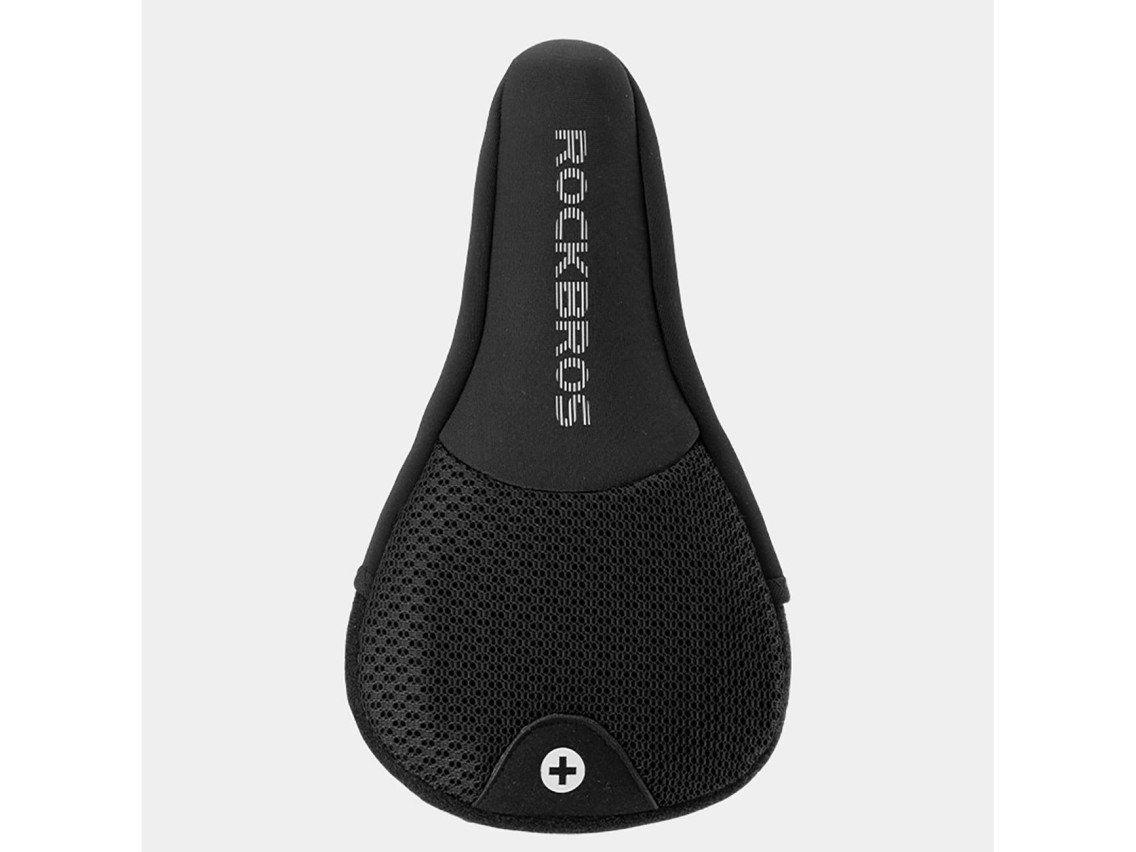 Cojín para asiento de bicicleta Rockbros Cover, talla L, gris