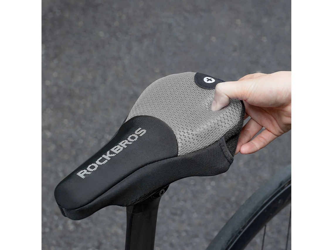 Rockbros Cover Bicycle Seat Cushion Size L - Black