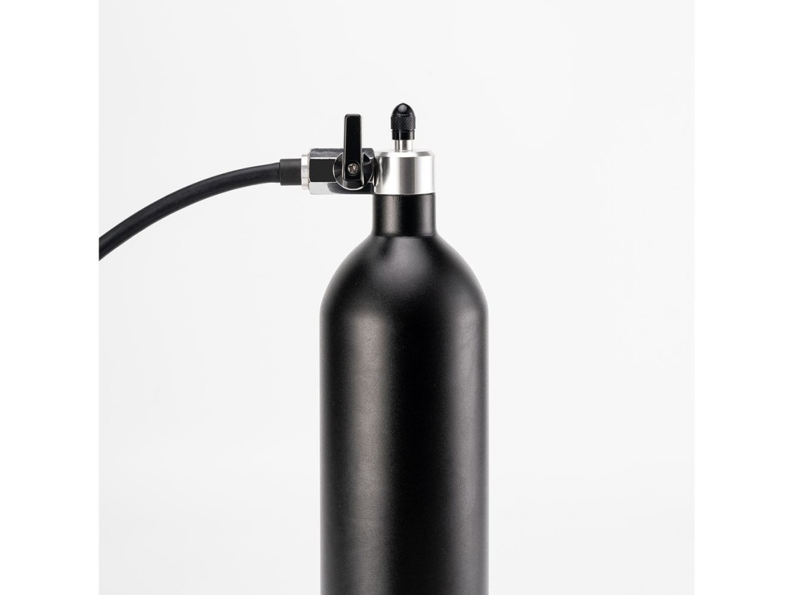 Inflador de pneus sem câmara Rockbros 200 PSI 1,2 l - Preto