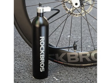Inflador de pneus sem c�mara Rockbros 200 PSI 1,2 l - Preto