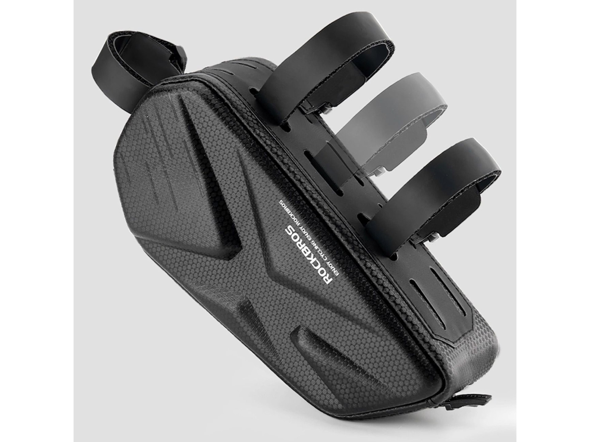 Rockbros Bolsa para Bicicleta, Rígida, Quadro, Tubo Superior, 1,4 l - Preta