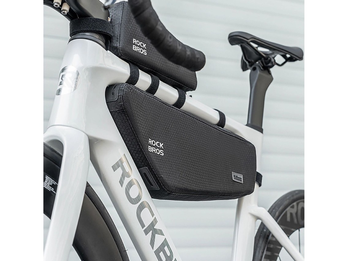 Rockbros Bike Bag for Frame Under Top Tube 2.9l - Black