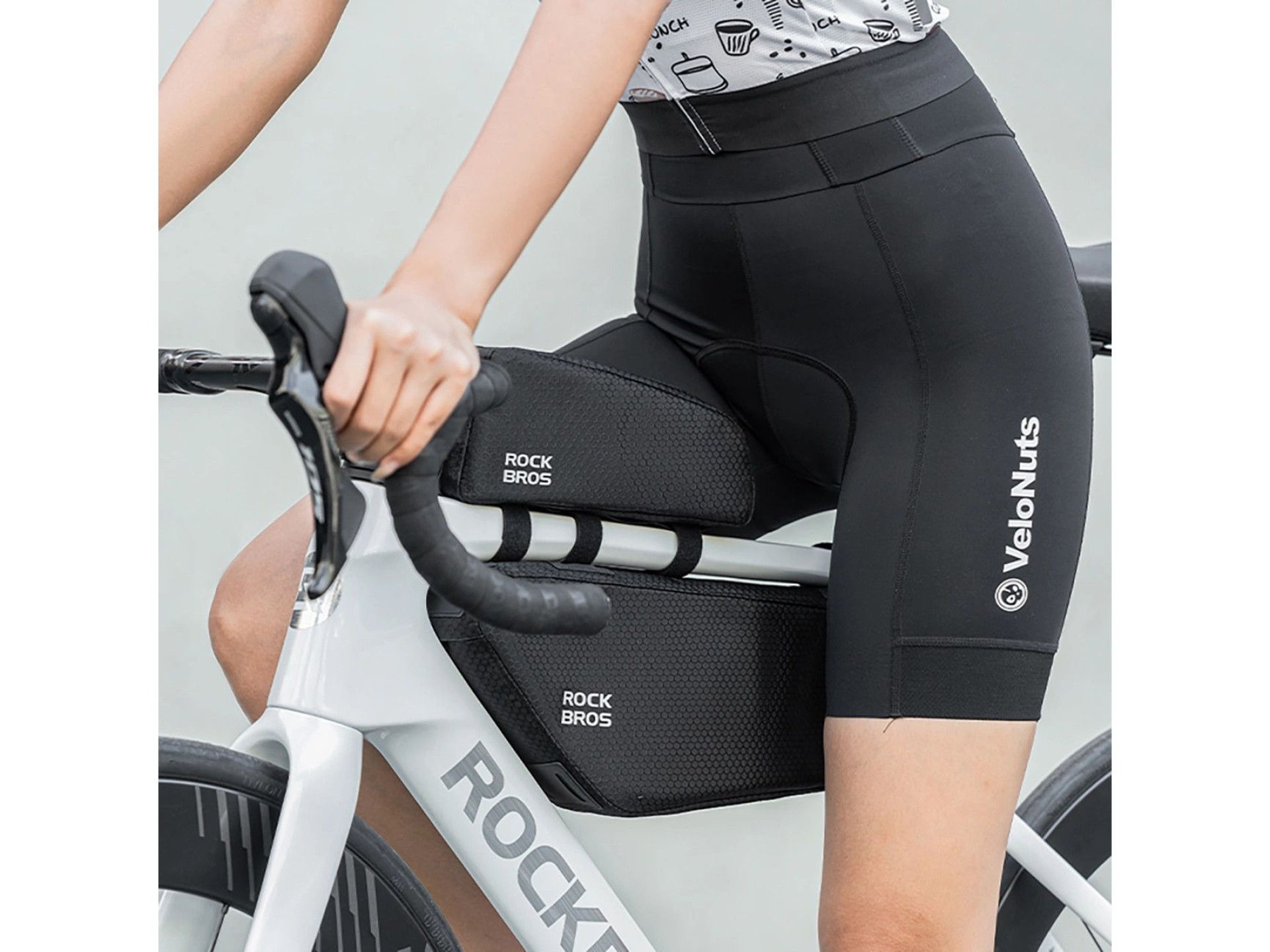 Rockbros Bike Bag for Frame Under Top Tube 2.9l - Black