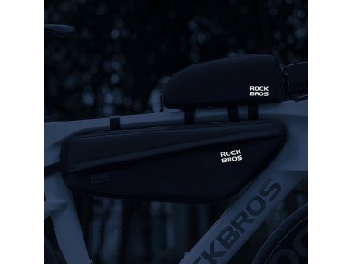 Rockbros Bike Bag for Frame Under Top Tube 2.9l - Black
