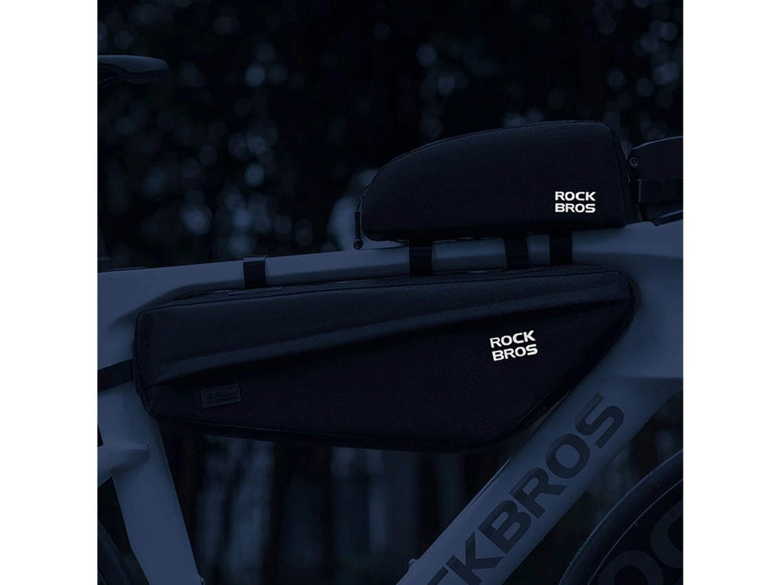 Rockbros Bike Bag for Frame Under Top Tube 2.9l - Black