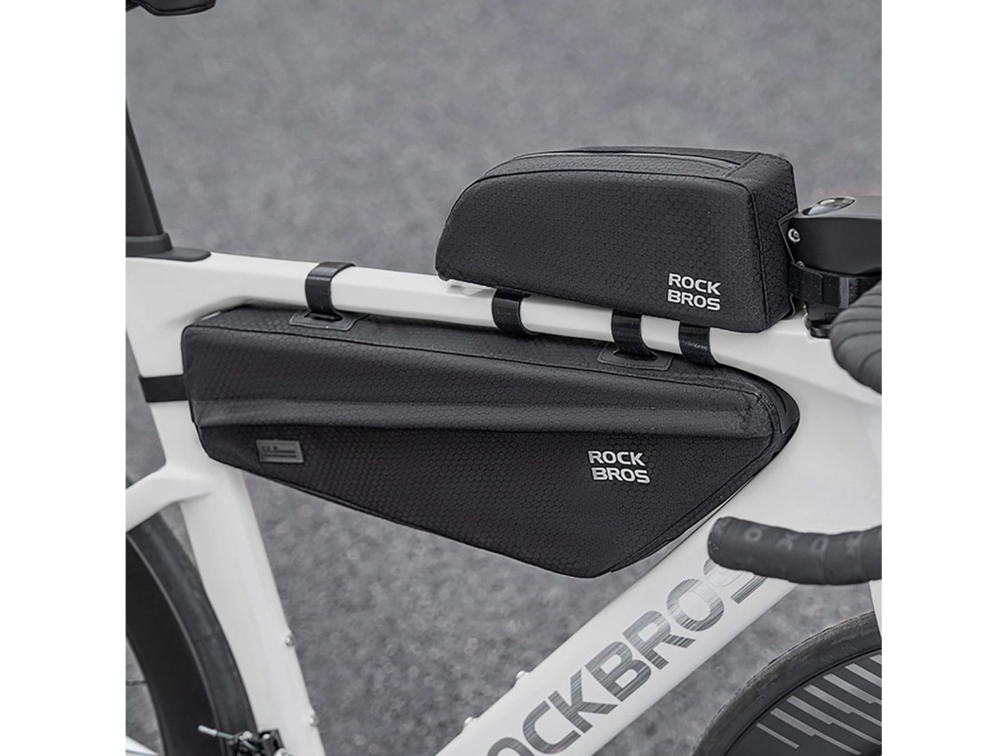 Rockbros Bike Bag for Frame Under Top Tube 2.9l - Black