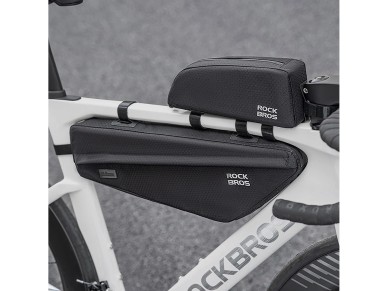Rockbros Bike Bag for Frame Under Top Tube 2.9l - Black