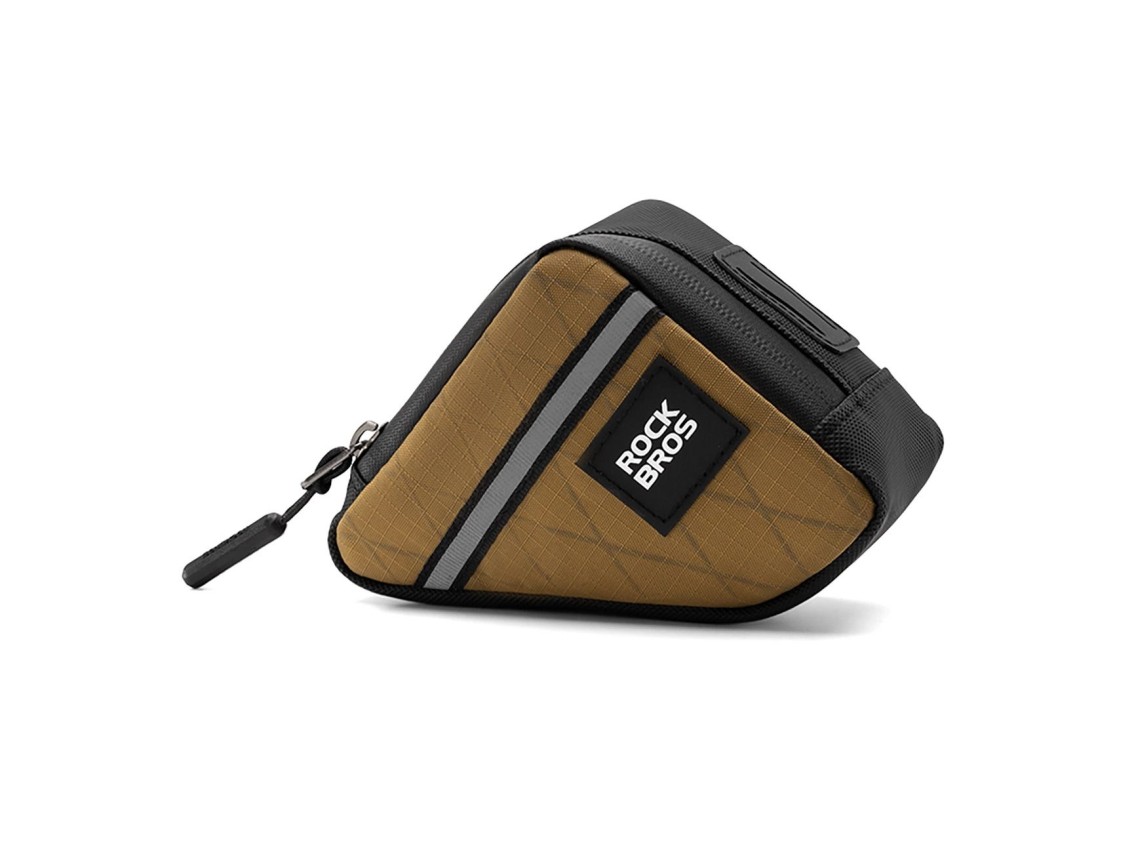 Rockbros Triangle Bike Frame Bag 0.25L - Brown