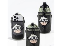 Bolsa de viaje Rockbros para botellas con bandolera (1 l) - Verde