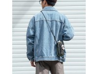 Bolsa de viaje Rockbros para botellas con bandolera (1 l) - Verde