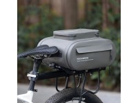 Alforja impermeable Rockbros para maletero, capacidad 14 l, color gris Alforja impermeable Rockbros para maletero, capacidad 14 l, color gris