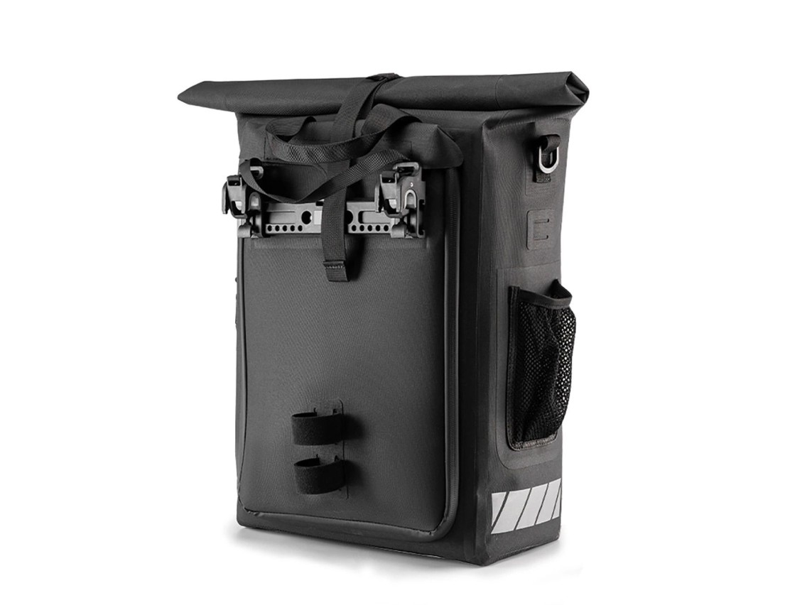 Bolsa para bicicleta Rockbros con función de mochila, impermeable, con fijación para casco, 18 l, co