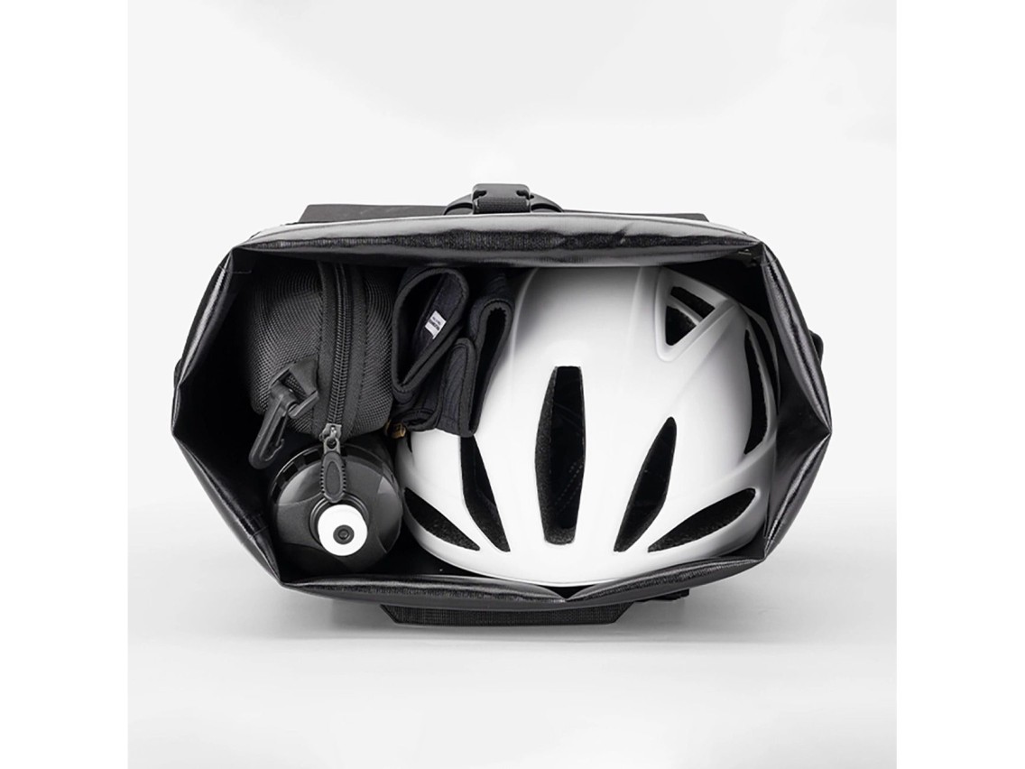 Bolsa para bicicleta Rockbros con función de mochila, impermeable, con fijación para casco, 18 l, co