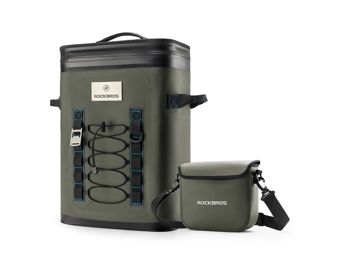 Mochila trmica Rockbros con aislamiento 20l - Verde