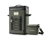 Mochila t�rmica Rockbros com isolamento t�rmico, 20 litros - Verde