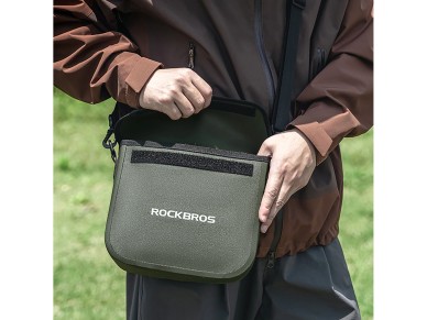 Mochila térmica Rockbros con aislamiento, ergonómica, 18 l, verde Mochila térmica Rockbros con aislamiento, ergonómica, 18 l, verde