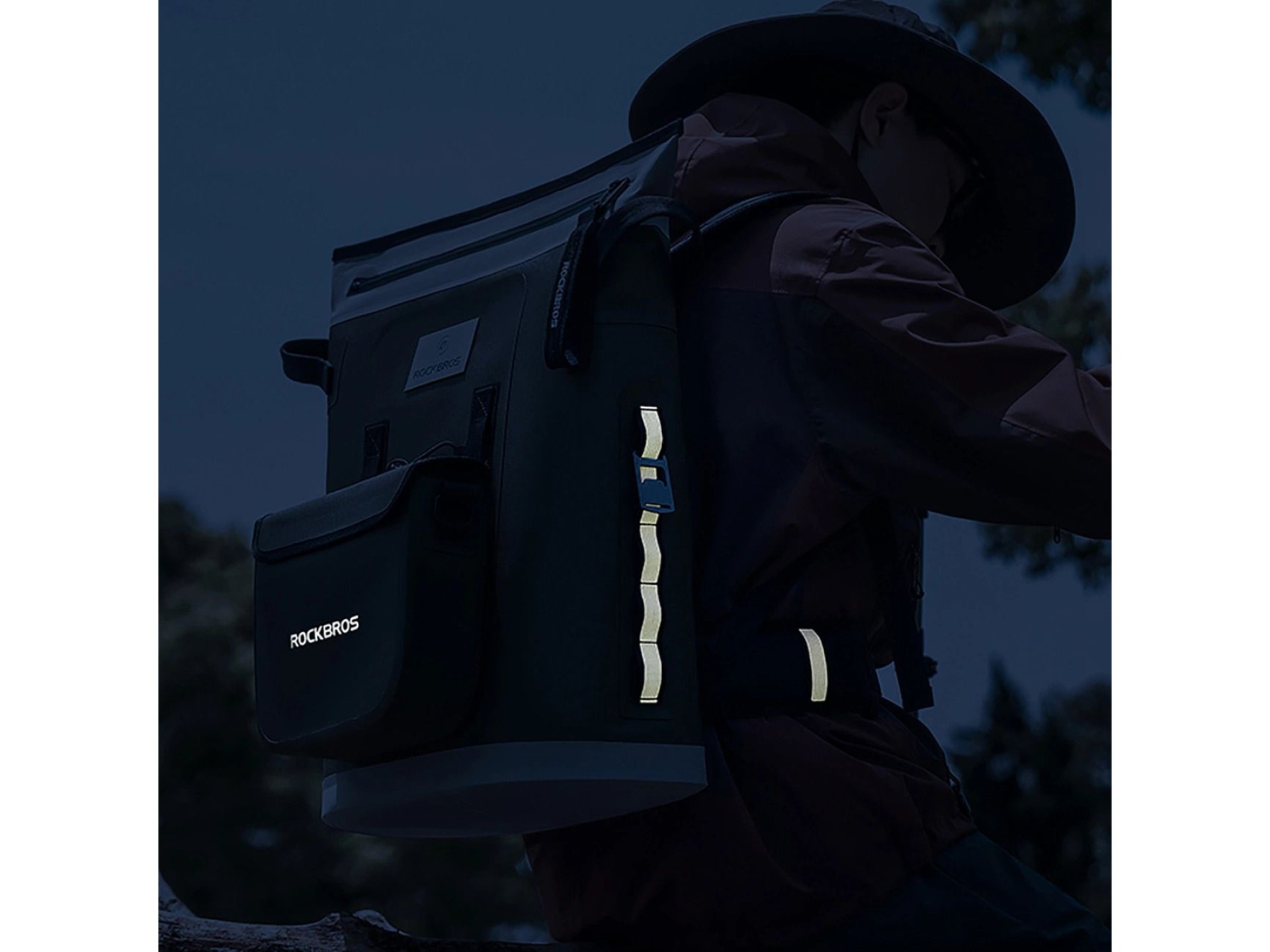 Rockbros Thermal Backpack with Insulation 18l Ergonomic - Green