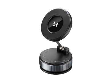 Suporte magnético para carro Wozinsky WUSM-01 para painel/para-brisa - Preto Suporte magnético para carro Wozinsky WUSM-01 para painel/para-brisa - Preto